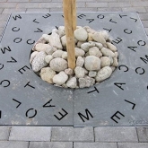 Littera 1440 x 1440 mm Ø int 800 mm.